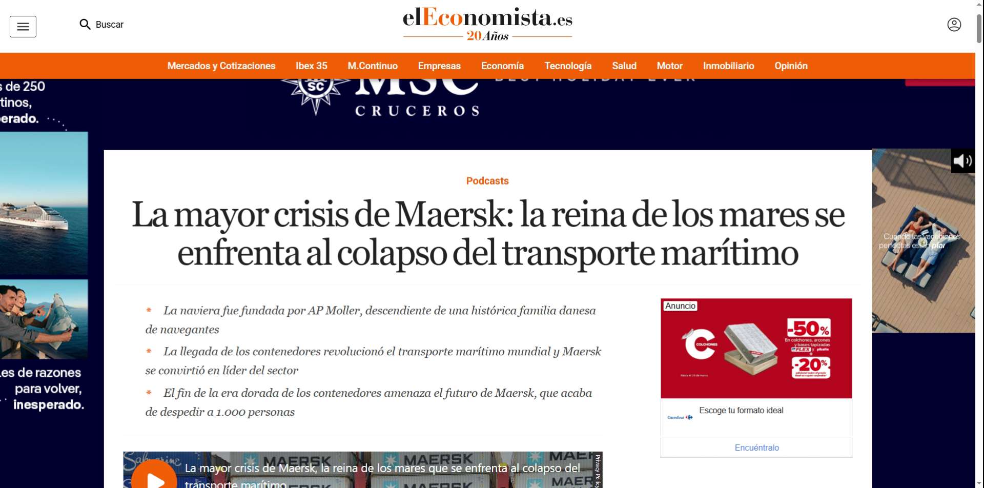 Gestión Cadena de Suministro